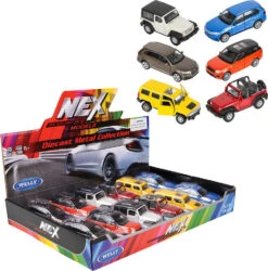 5" Die-cast Pull Back Licensed Suv 1:38 Scale-The Toy Network -The Toy Maven Shop tynttvejeep5 4