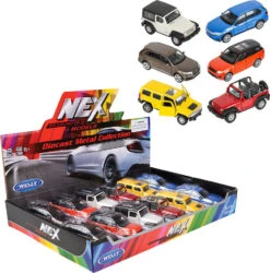 5" Die-cast Pull Back Licensed Suv 1:38 Scale-The Toy Network -The Toy Maven Shop tynttvejeep5 5