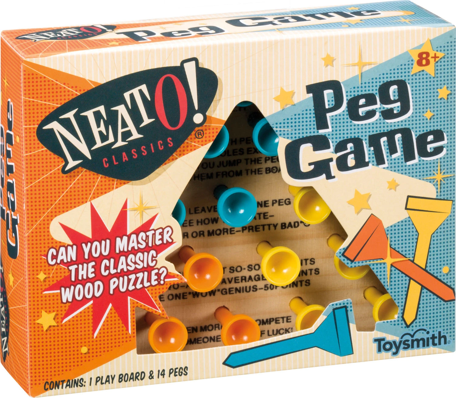 Neato! Peg Game-Neato! Classics Neato! Peg Game-Neato! Classics -The Toy Maven Shop tysm1954 2