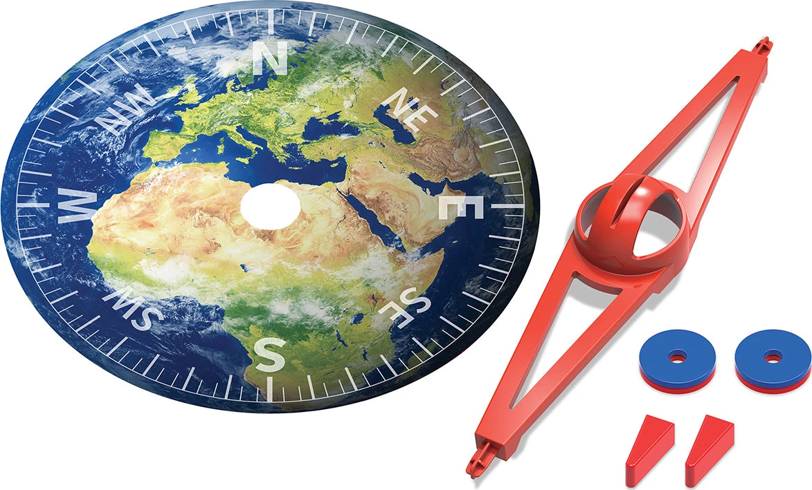 Kidz Labs Giant Magnetic Compass-4M Industries Kidz Labs Giant Magnetic Compass-4M Industries -The Toy Maven Shop tysm3873 1