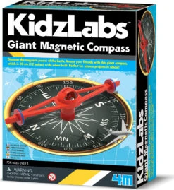 Kidz Labs Giant Magnetic Compass-4M Industries 4 Kidz Labs Giant Magnetic Compass-4M Industries -The Toy Maven Shop tysm3873 2