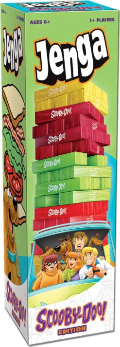 JENGA®: Scooby-Doo™ Edition-USAopoly -The Toy Maven Shop usaoja0101 2