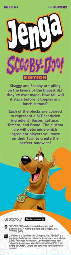 JENGA®: Scooby-Doo™ Edition-USAopoly -The Toy Maven Shop usaoja0101 4