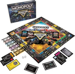 MONOPOLY®: Monster Jam™-USAopoly -The Toy Maven Shop usaomn149651 3