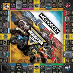 MONOPOLY®: Monster Jam™-USAopoly -The Toy Maven Shop usaomn149651 4
