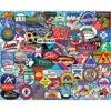 Ski Badges - 1000 Piece - White Mountain Puzzles-White Mountain Puzzles