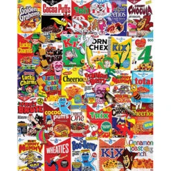 Cereal Boxes - 1000 Piece - White Mountain Puzzles-White Mountain Puzzles