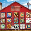 Barn Quilts - 1000 Piece - White Mountain Puzzles-White Mountain Puzzles 2 Barn Quilts - 1000 Piece - White Mountain Puzzles-White Mountain Puzzles -The Toy Maven Shop wmpu1470pz
