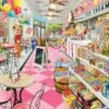 Ice Cream Parlor - 1000 Piece - White Mountain Puzzles-White Mountain Puzzles