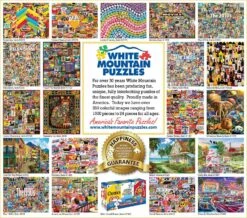Classic Signs - 500 Piece - White Mountain Puzzles-White Mountain Puzzles -The Toy Maven Shop wmpu1589pz 2