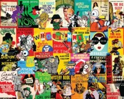 Mystery Books - 1000 Piece - White Mountain Puzzles-White Mountain Puzzles