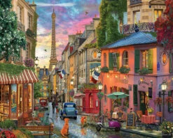 Paris Sunset - 1000 Piece - White Mountain Puzzles-White Mountain Puzzles