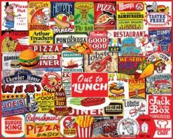Out To Lunch - 1000 Pieces-White Mountain Puzzles
