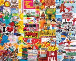 I Love Seasons - 1000 Piece Jigsaw Puzzle-White Mountain Puzzles