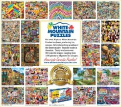 Beach Sunset - 1000 Piece Jigsaw Puzzle-White Mountain Puzzles -The Toy Maven Shop wmpu1731pz 2