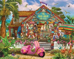 Crab Shack - 1000 Piece Jigsaw Puzzle-White Mountain Puzzles