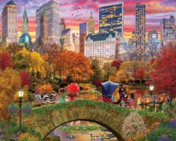 Central Park - 1000 Piece Jigsaw Puzzle-White Mountain Puzzles