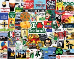 I Love Ireland - 1000 Piece Jigsaw Puzzle-White Mountain Puzzles