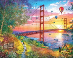 Golden Gate - 1000 Piece Jigsaw Puzzle-White Mountain Puzzles