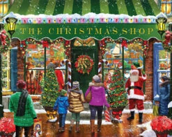 The Christmas Shop - 1000 Piece Jigsaw Puzzle-White Mountain Puzzles