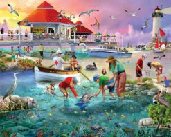 Tidal Pool Seek And Find - 1000 Piece Jigsaw Puzzle-White Mountain Puzzles