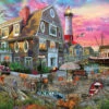 Harbor Inn - 1000 Piece Jigsaw Puzzle-White Mountain Puzzles 1 Harbor Inn - 1000 Piece Jigsaw Puzzle-White Mountain Puzzles -The Toy Maven Shop wmpu1794pz