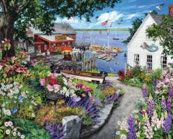 Coastal Cottage - 1000 Piece Jigsaw Puzzle-White Mountain Puzzles