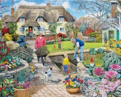 Grandpa's Garden - 1000 Piece Jigsaw Puzzle-White Mountain Puzzles