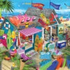 Surf Shack - 1000 Piece Jigsaw Puzzle-White Mountain Puzzles 2 Surf Shack - 1000 Piece Jigsaw Puzzle-White Mountain Puzzles -The Toy Maven Shop wmpu1842pz