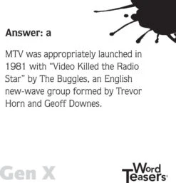 WordTeasers: Generations-WordTeasers -The Toy Maven Shop wordg2089 2