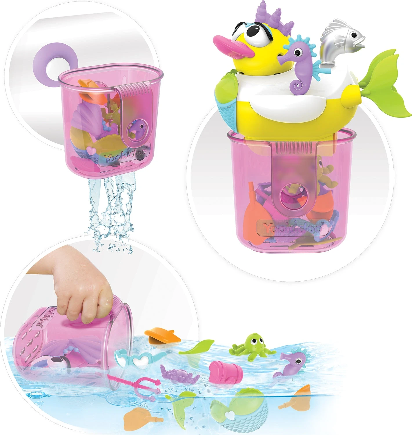 Jet Duck - Create a Mermaid-Yookidoo Jet Duck - Create A Mermaid-Yookidoo -The Toy Maven Shop yook40171 14